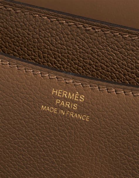 HERMES Evercolor Constance 18 Beige De Weimar